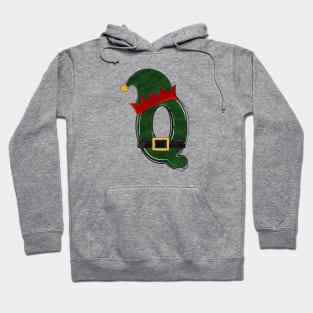 Letter Q - Christmas Letter Hoodie